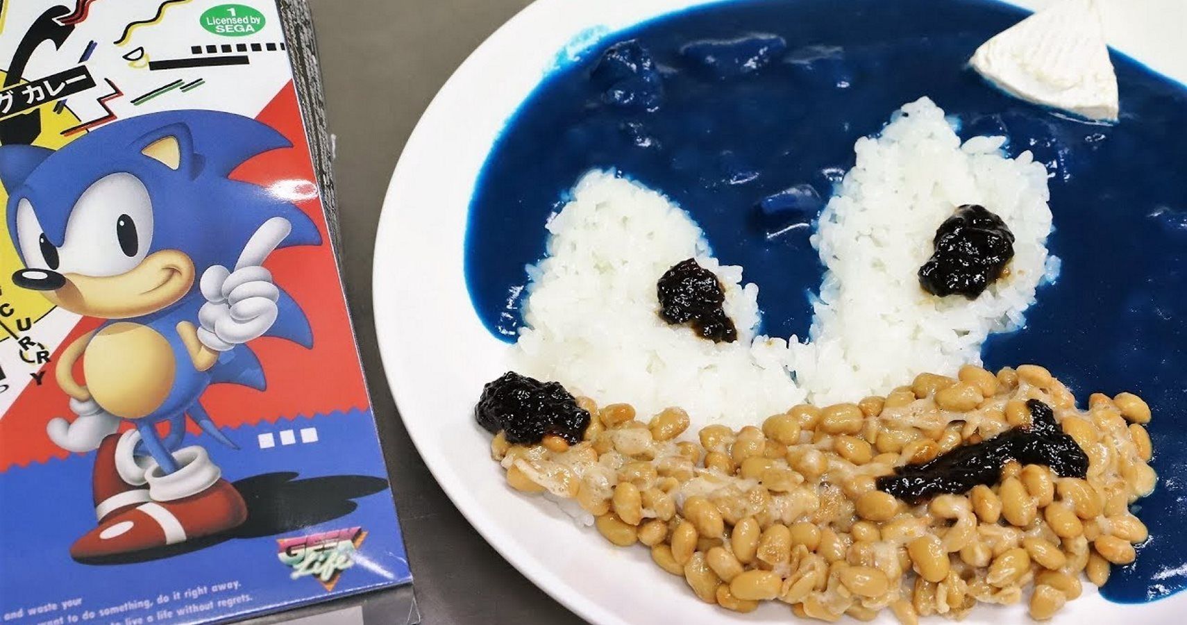 Sonic The Hedgehog Inspired Curry Looks Like Someone Poured Detergent